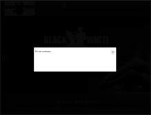 Tablet Screenshot of blackandwhitedanza.com